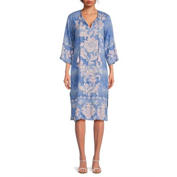 NEW JOHNNY WAS kimono sleeve midi dress in florentina